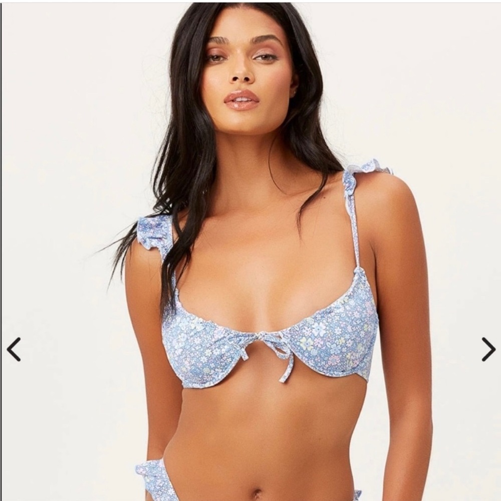 Frankie’s Bikini set. Birdie top and Foxy cheeky bottoms.